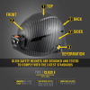 60515 Safety Helmet, Premium KARBN™ Pattern, Non-Vented, Class E, Headlamp Image 2